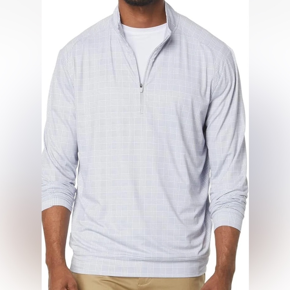 Johnnie-O Justin performance 1/4 Zip Pullover in Seal Sz XL